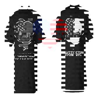 Houston Strong Texas Pride Usa Support T Unisex T-Shirt | Mazezy