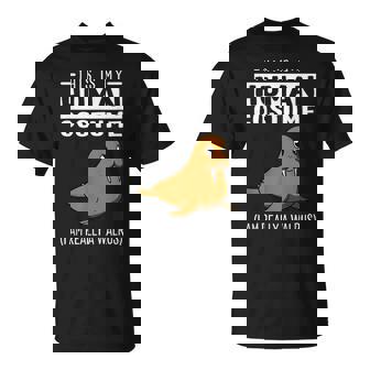 This Is My Human Costume I Am Really A Walrus T T-Shirt | Mazezy