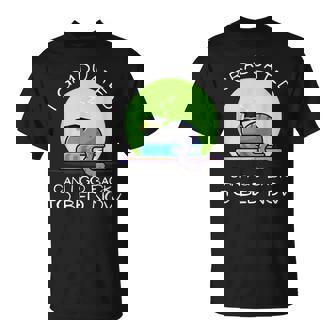 I Graduated Can I Go Back To Bed Now Funny Cat Graduation Unisex T-Shirt | Mazezy