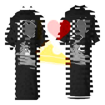 I Love Pumpkin Pie Funny Graphic Holiday Pumpkin Funny Gifts Unisex T-Shirt | Mazezy