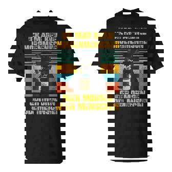 Ich Mag Keine Morgenmenschen Oder Morgen Oder Menschen Unisex T-Shirt | Mazezy