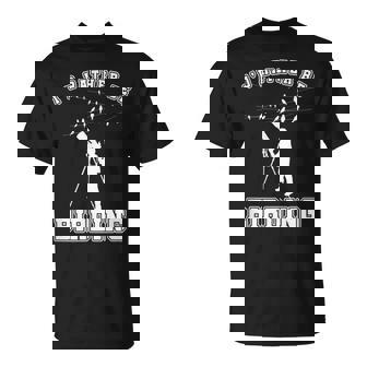 Id Rather Be Birding Bird Watching Wildlife Telescope Gift Bird Watching Funny Gifts Unisex T-Shirt | Mazezy