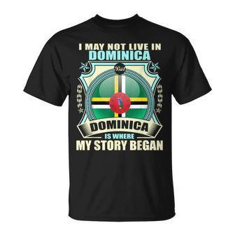 I'm From Dominica Awesome For Dominican T-Shirt | Mazezy
