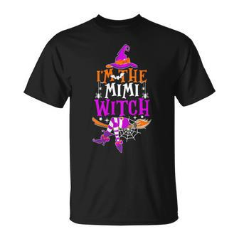 I'm The Mimi Witch Halloween Family Matching T-Shirt | Mazezy