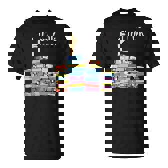 Im Ok - Book Reading Librarians Students Funny Book Lover Unisex T-Shirt | Mazezy