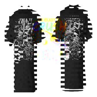 I'm Ready To Crush 5 Monster Truck 5Th Birthday Boys T-Shirt - Monsterry