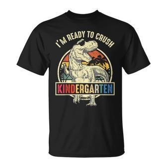 Im Ready To Crush Kindergarten Dinosaur Boys Back To School  Dinosaur Funny Gifts Unisex T-Shirt