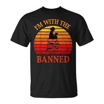 Im With The Banned Books I Read Banned Books Lovers Unisex T-Shirt | Mazezy AU