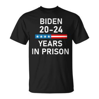 Impeach Biden 20-24 Years In Prison T-Shirt - Monsterry