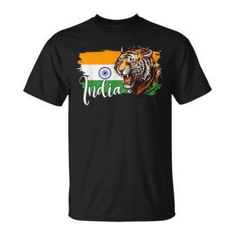 India India Flag Indian Flag Indian Maps T-Shirt - Thegiftio UK