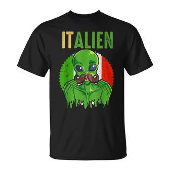 Italien Funny Italian Italy Funny Ufo Meme Unisex T-Shirt | Mazezy