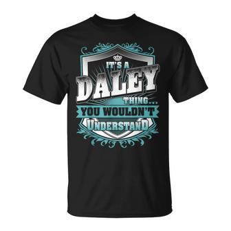 It's A Daley Thing You Wouldn't Understand Name Vintage T-Shirt - Seseable