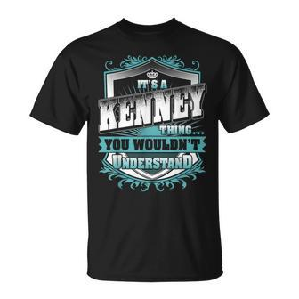 It's A Kenney Thing You Wouldn't Understand Name Vintage T-Shirt - Seseable