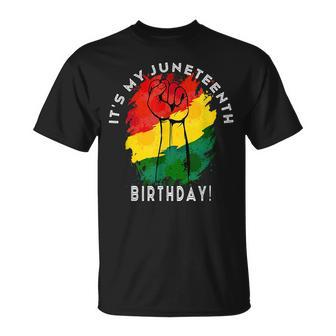 Its My Junenth Birthday June 19Th Party Decoration Unisex T-Shirt | Mazezy DE