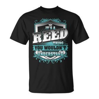 It's A Reed Thing You Wouldn't Understand Name Vintage T-Shirt - Seseable