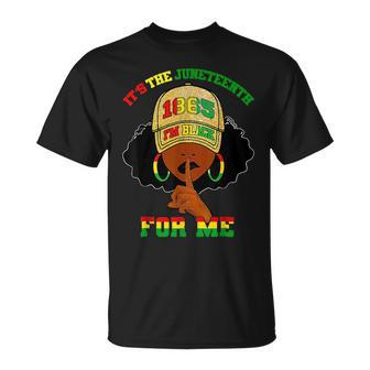 Its The Junenth For Me Free Ish Since 1865 Independence Unisex T-Shirt | Mazezy