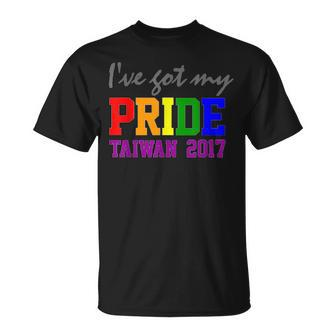 Ive Got My Pride In Honor Of Taiwan Gay Marriage Unisex T-Shirt | Mazezy CA