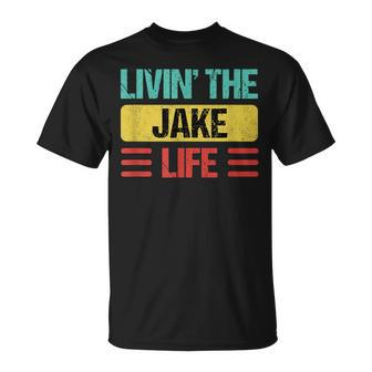 Jake Name Unisex T-Shirt | Mazezy AU