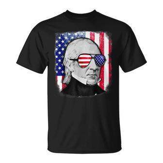 James K Polk Us Flag 4Th Of July Unisex T-Shirt | Mazezy