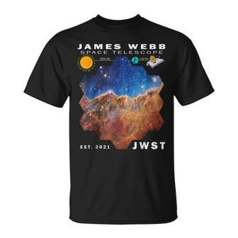 James Webb Space Telescope Jwst First Image Picture T-shirt - Thegiftio UK