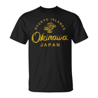 Japan Okinawa Bonsai Tree Japanese Vintage T-Shirt | Mazezy