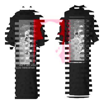 Japanese Horror Two Faces Yurei Bakemono Obake Japanese T-Shirt | Mazezy