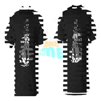 Jazz Apparel Music Makes Me Happy Guitar T-Shirt | Mazezy