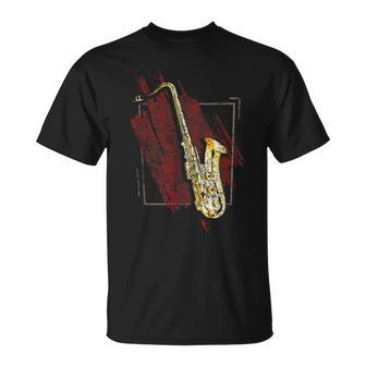 Jazz Music Lovers Saxophone Musicians Players T-Shirt | Mazezy