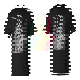 Jazz Musician Saxophone Vintage Colorful T-Shirt | Mazezy