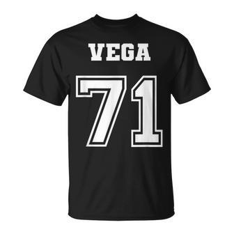 Jersey Style 1971 71 Vega Vintage Drag Racing Car Racing Funny Gifts Unisex T-Shirt | Mazezy
