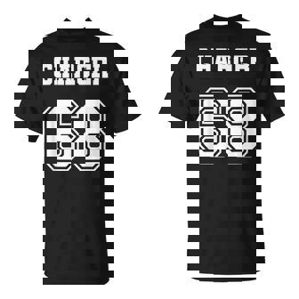 Jersey Style Charger 68 1968 Old School Classic Muscle Car Unisex T-Shirt | Mazezy