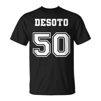 Jersey Style Desoto De Soto 50 1950 Antique Classic Car T-Shirt | Mazezy UK