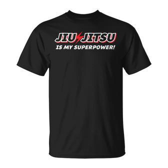 Jiu-Jitsu Superpower Bjj Brazilian Jiu Jitsu T T-Shirt | Mazezy