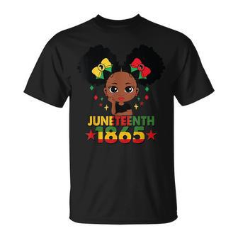 Junenth 1865 Celebrate African American Black T-shirt - Thegiftio UK