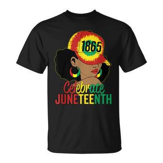 Junenth 1865 Celebrate Freedom Day African American T-shirt - Thegiftio UK