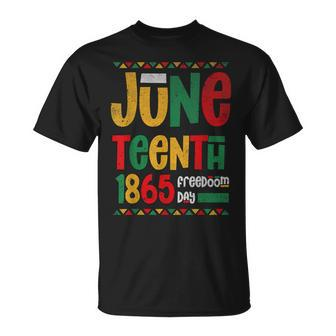 Junenth 1865 Freedom Day Celebrate Black History T-shirt - Thegiftio UK