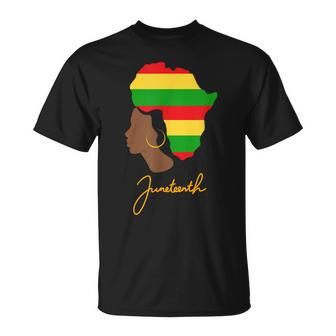Junenth Celebrating Black Freedom 1865 - African American Unisex T-Shirt | Mazezy