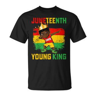 Junenth King Celebrating 1865 Black Boys Kids Toddler Unisex T-Shirt | Mazezy