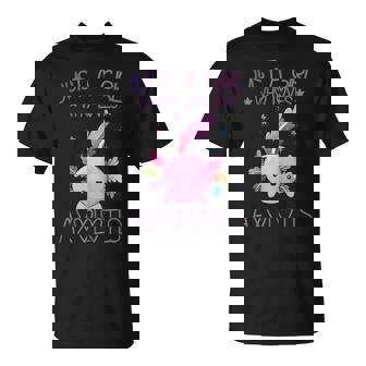 Just A Girl Who Loves Axolotls Lover Gifts Kawaii Axolotls Unisex T-Shirt | Mazezy