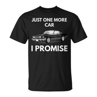 Just One More Classic Muscle Car I Promise T-shirt - Thegiftio UK