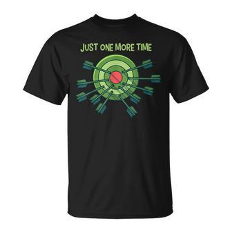 Just One More Time I Archery Target Arrow T-shirt - Thegiftio UK