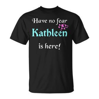 Kathleen Custom Name Funny Saying Personalized Names Gifts Unisex T-Shirt | Mazezy