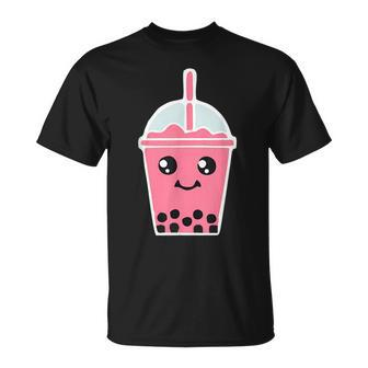 Kawaii Bubble Tea & Boba Milk Tea Lover Cute Anime Unisex T-Shirt | Mazezy