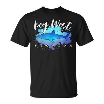 Key West Florida Scuba Diving Snorkeling Trip Shark Graphic T-Shirt | Mazezy