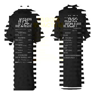 Kilgore Name Gift Kilgore Facts V2 Unisex T-Shirt - Seseable