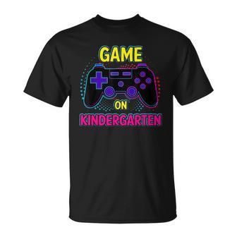 Kindergarten Funny Game On Back To School Video Gamer Unisex T-Shirt - Monsterry DE