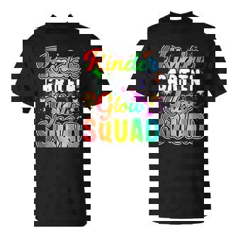 Kindergarten Glow Party Classroom Glow Party Squad Glowing Unisex T-Shirt | Mazezy