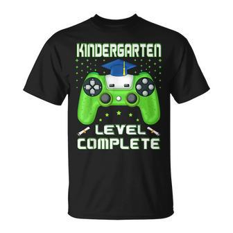 Kindergarten Graduation Level Complete Gamer Class 2023 Kids Unisex T-Shirt - Seseable