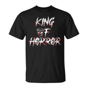 King Of Horror Halloween Father Day King T-Shirt | Mazezy