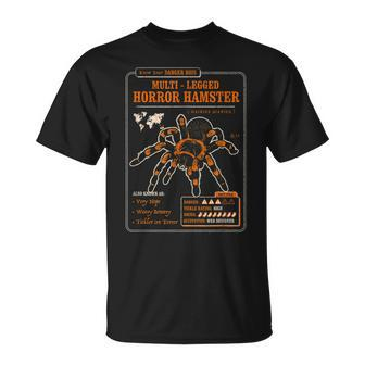 Know Your Multi Legged Horror Hamster Aka Spider Hamster T-Shirt | Mazezy